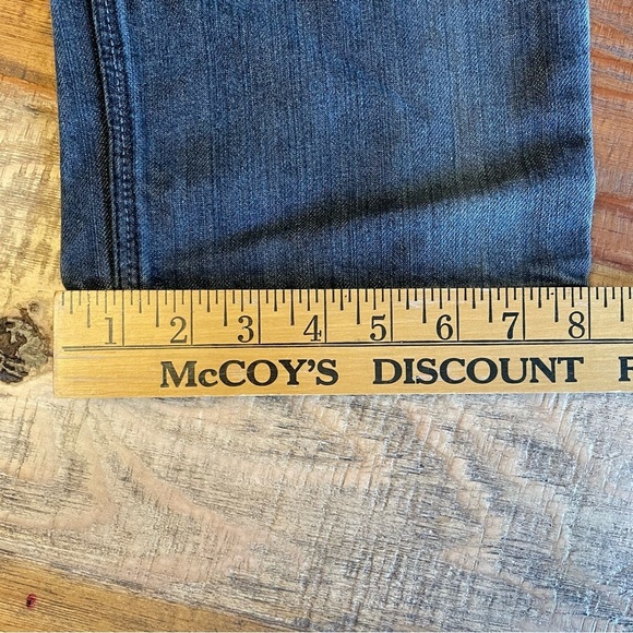 F.U.S.A.I. Dark Wash Bootcut Jeans 36 x 33 FUSAI denim - Picture 10 of 15